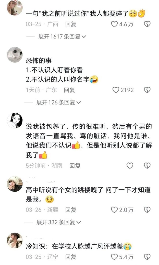 冷知识：在学校人脉越广风评越差