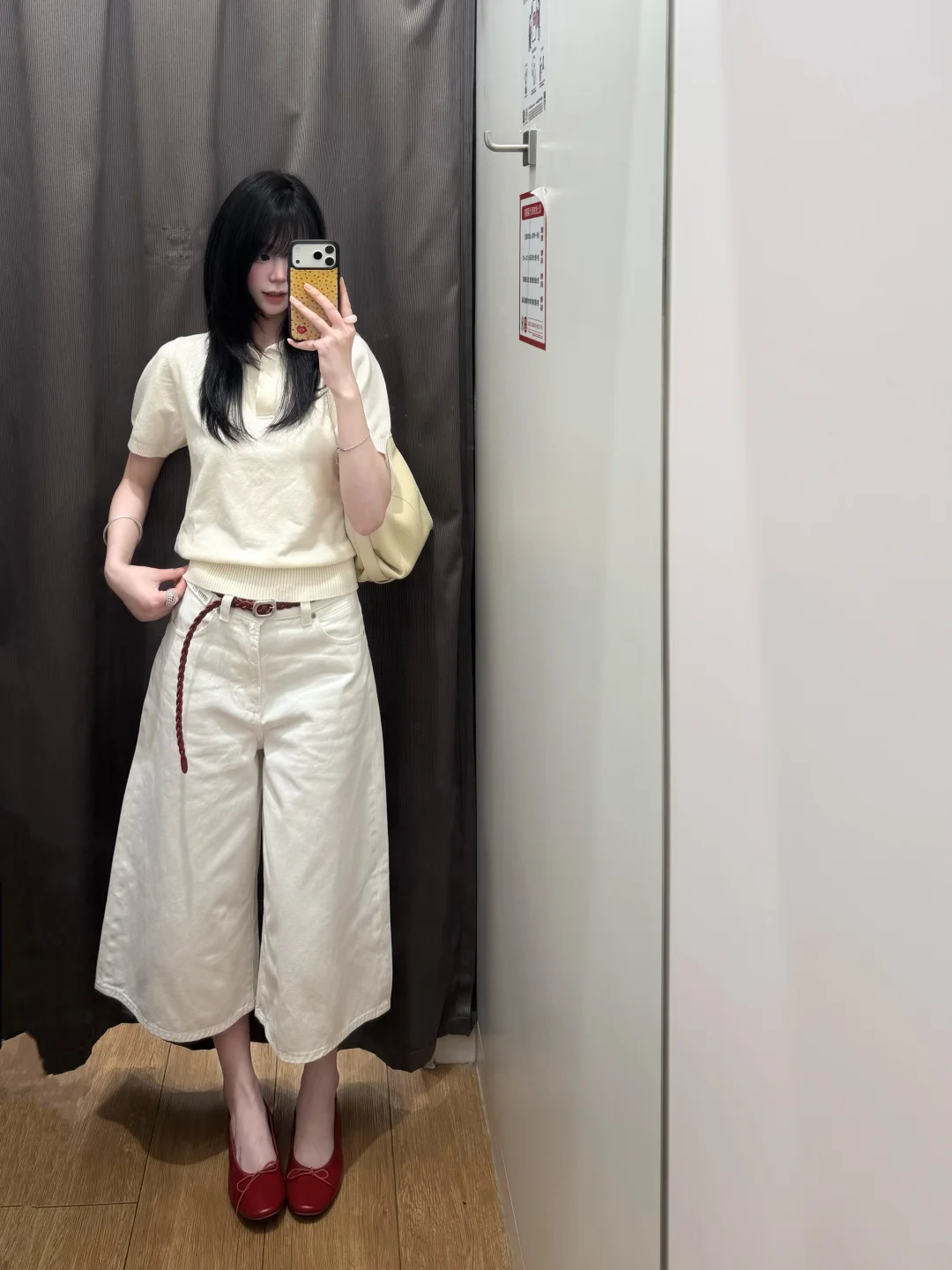 优衣库你拉夫劳伦吧!!🥹复古白女松弛感好绝