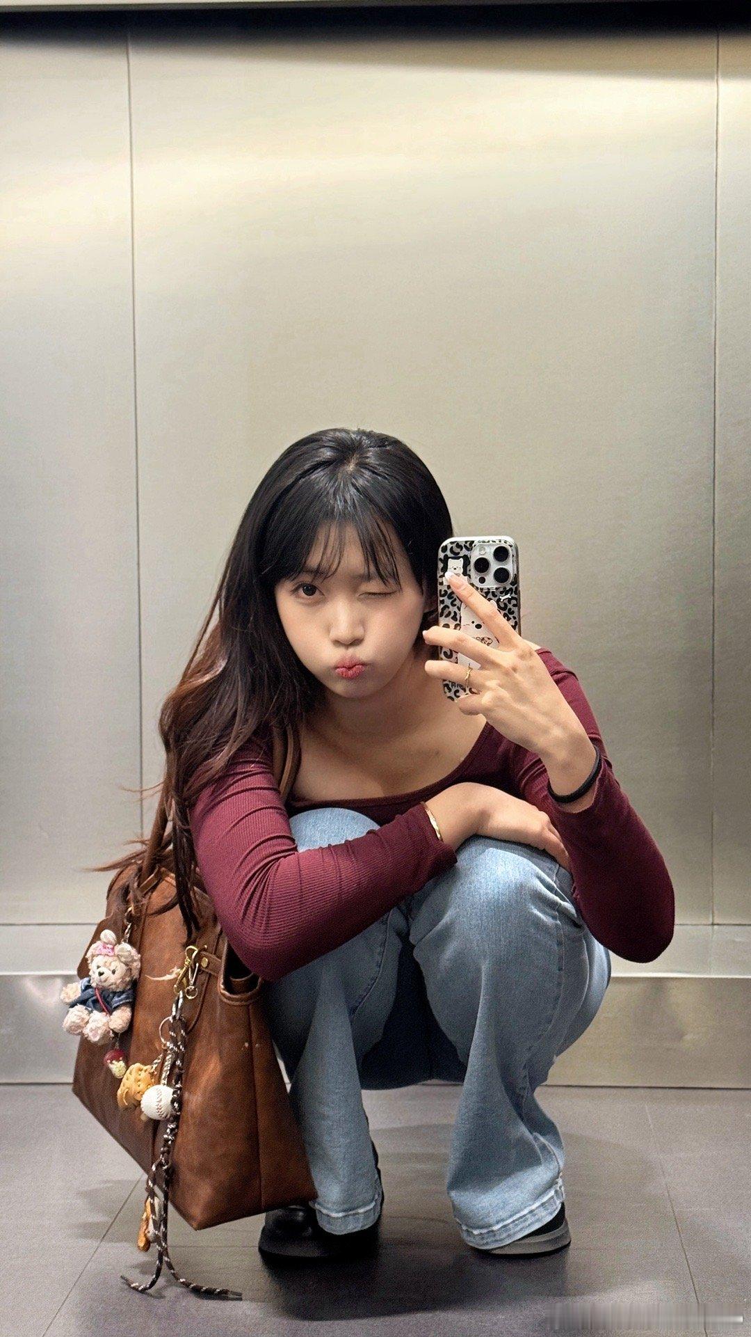 健身房的镜子就是好拍​​​
