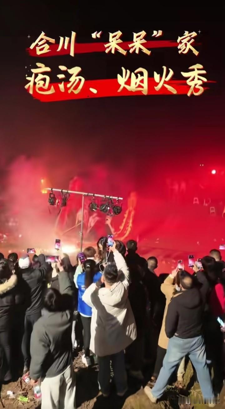 哈哈哈，合川呆呆妹带火了一个城啊！因为担心老父亲按不住过年猪，诚心邀请网友来自