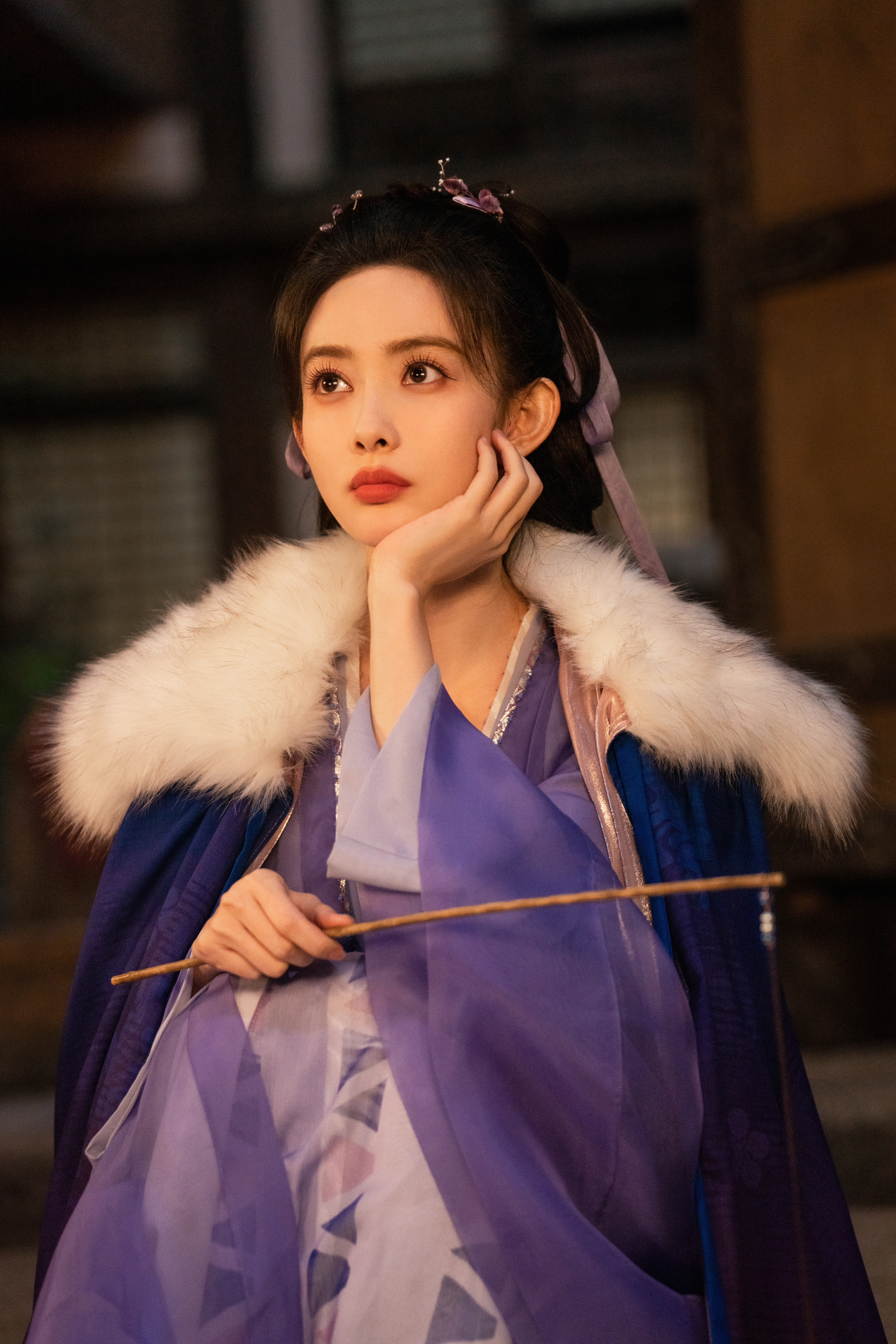 ！！！阿媛这套紫衣好看🤩🤩🤩​​​