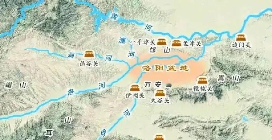 洛阳这地方，几千年前就被黄河和伊洛河冲积成一片肥沃平原，偏偏成了十三朝古都的首选