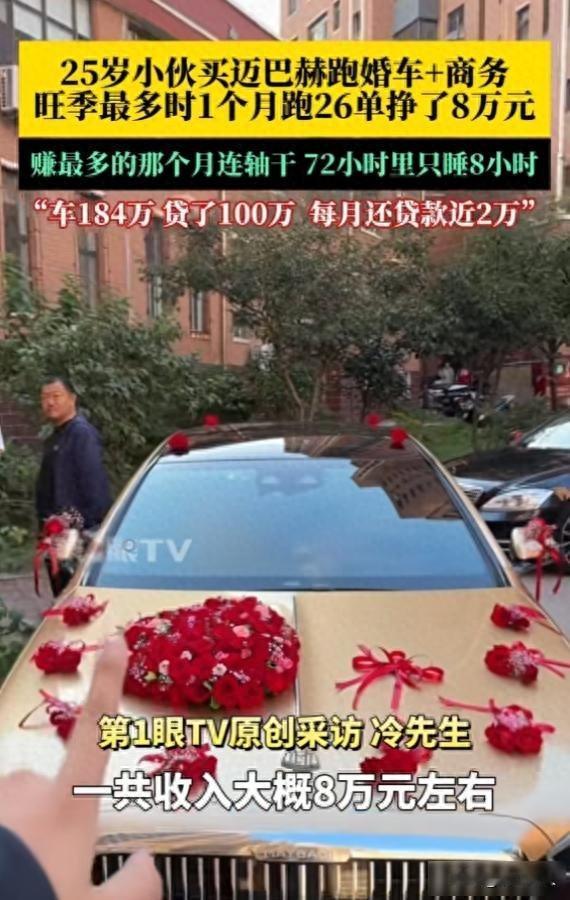 迈巴赫跑婚车，年轻人贷款创业，体面背后是算盘这事发生在2025年10月，一个