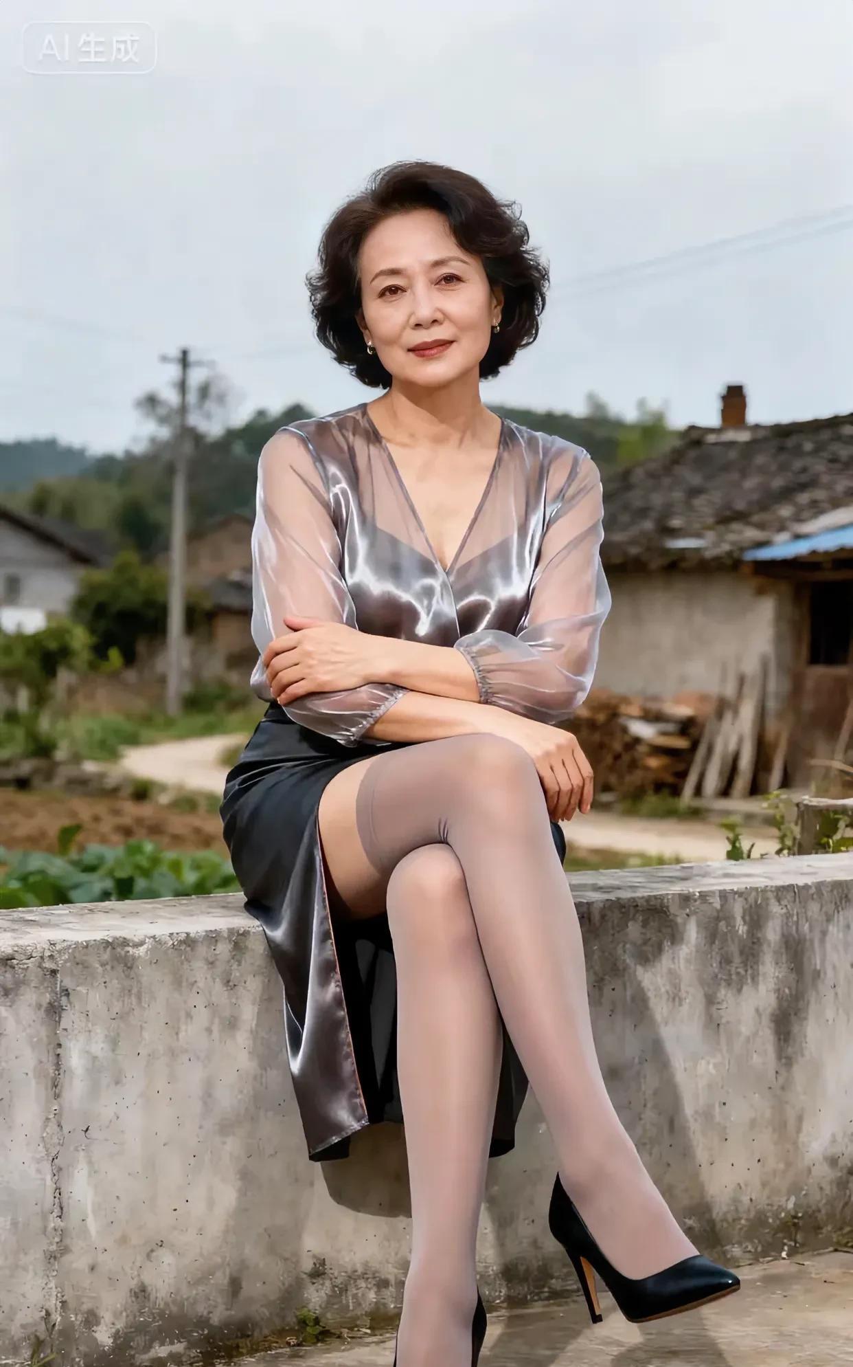 教授大妈！选择到山区养老。种菜养鸡鸭，还找了个邻居来做钟点工每月900元，小日