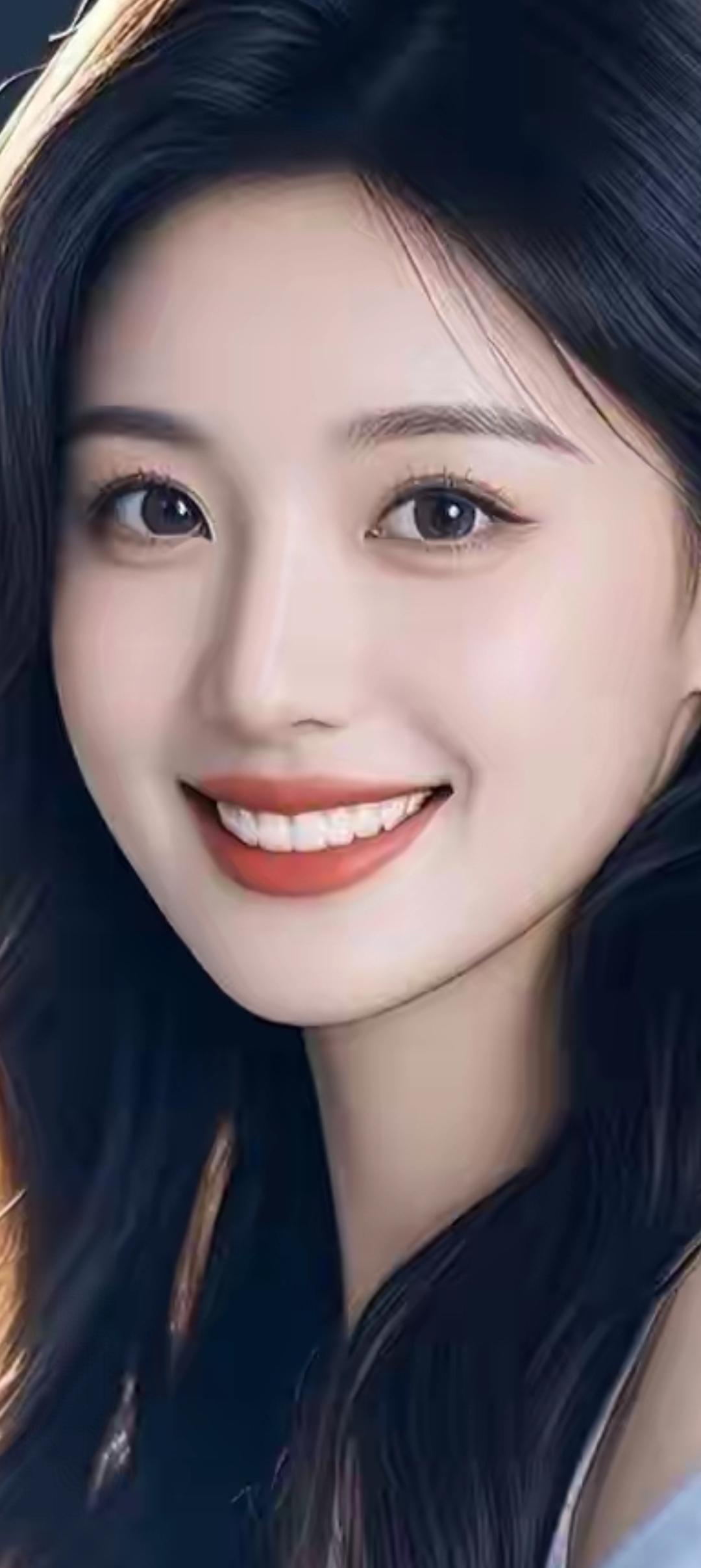 甜美笑容，元气满满，元气少女的一天！😊✨