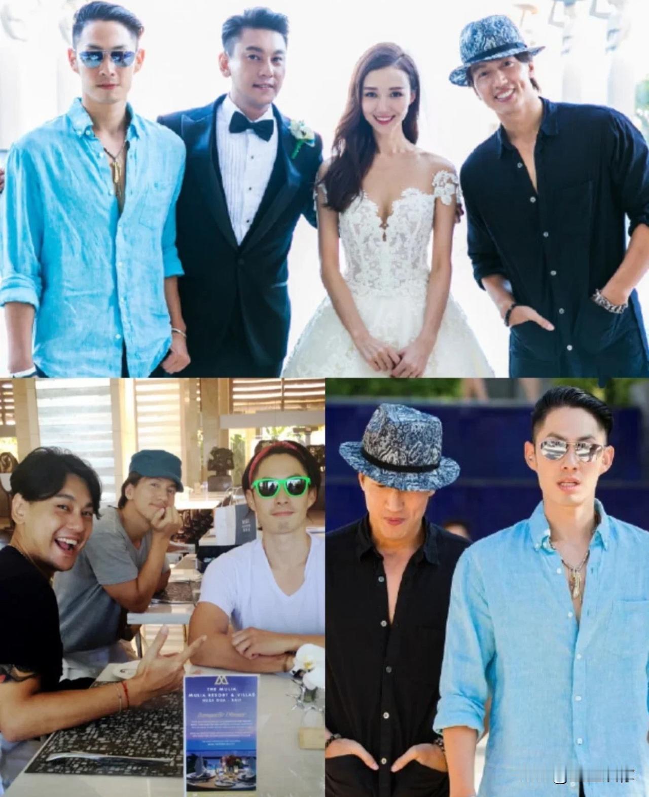 哪怕只是普通同事的关系，F4另外三个也很对得起朱孝天了，赚钱的时候会喊他，婚礼也