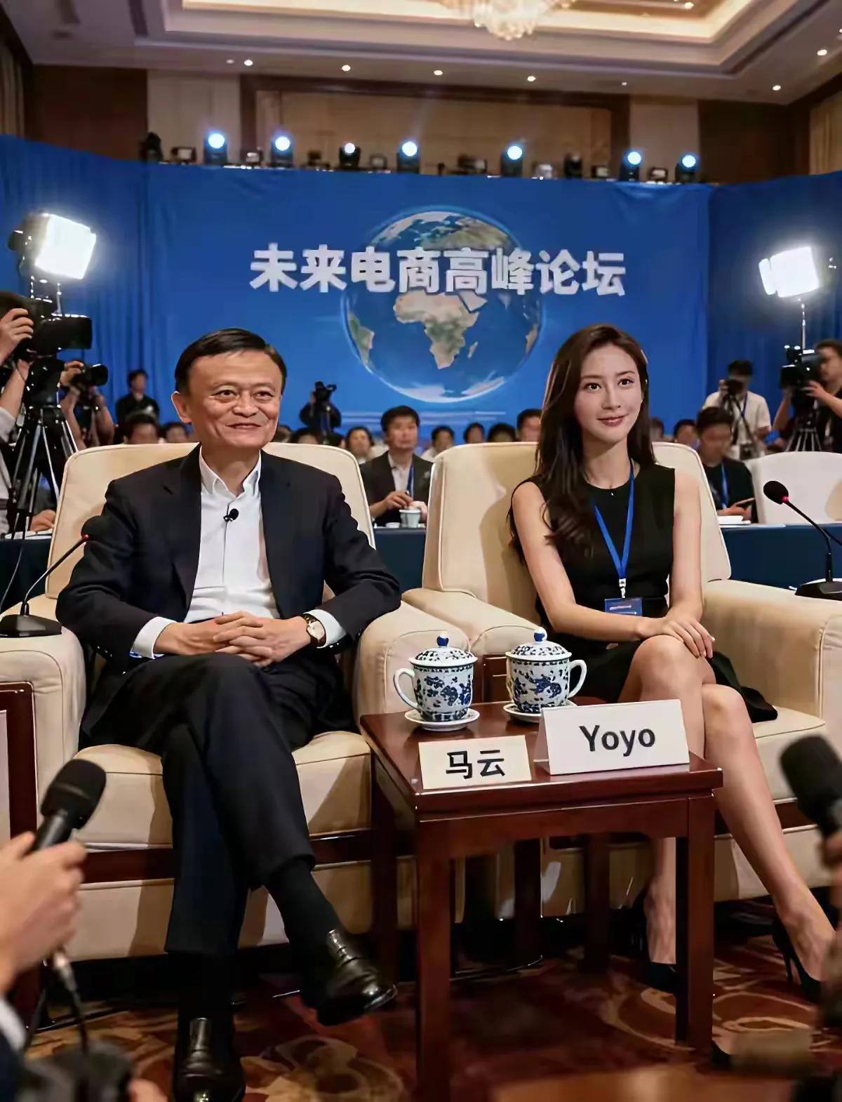 感觉马云先生这几年苍老了许多，看来工作压力太大了。