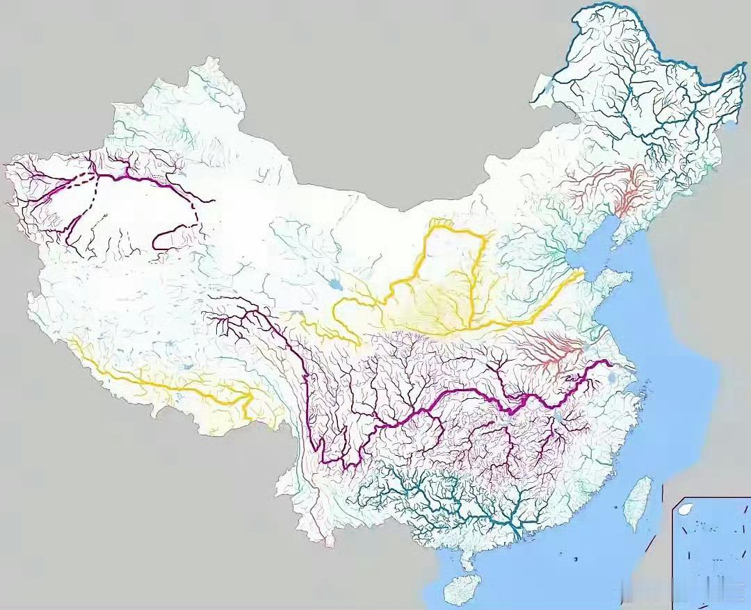 龙国水系图
