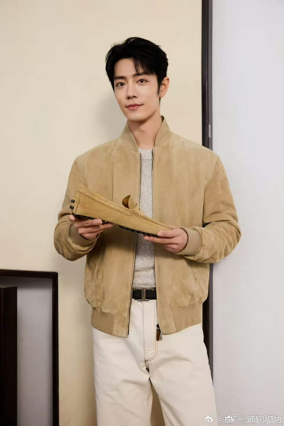 肖战tods同款夹克衫，大佬也爱穿