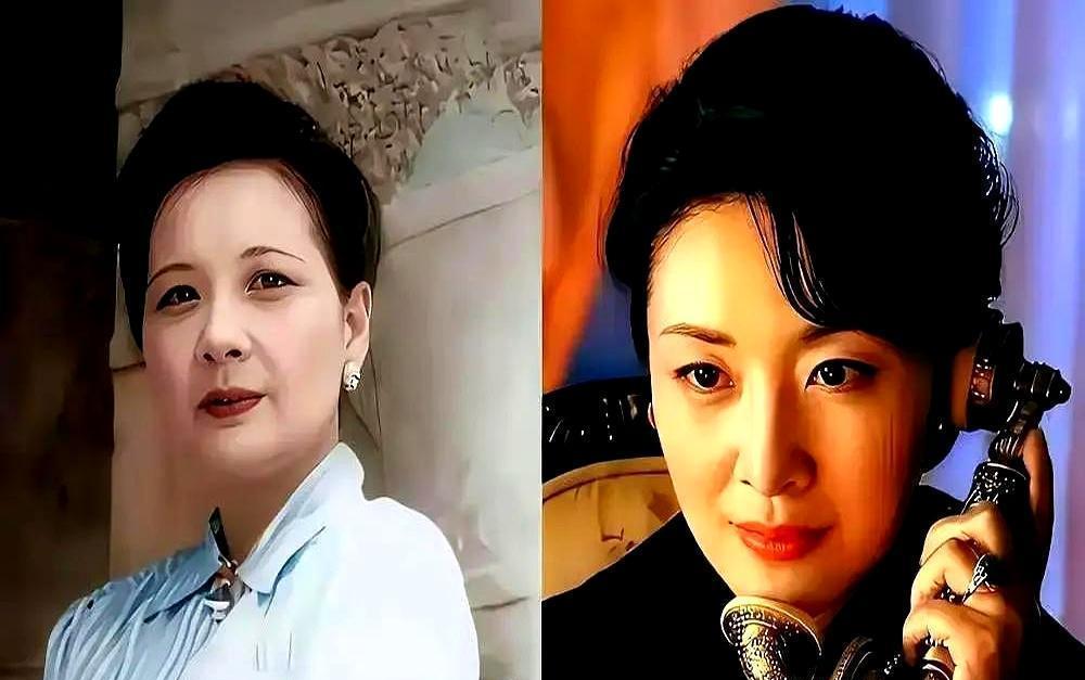 别学穿旗袍的宋美龄。邬君梅片场抽烟时说过真话：那女人微笑抿酒时，眼角能剐下对手