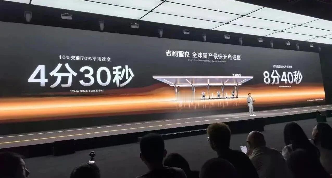 国产新能源发展方向错了！充电快真的重要吗？之前有比亚迪兆瓦闪冲，现在吉利出了智冲