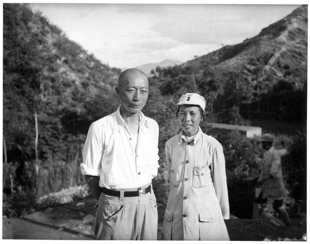 聂荣臻将军和他的妻子张瑞华，1942年​​​