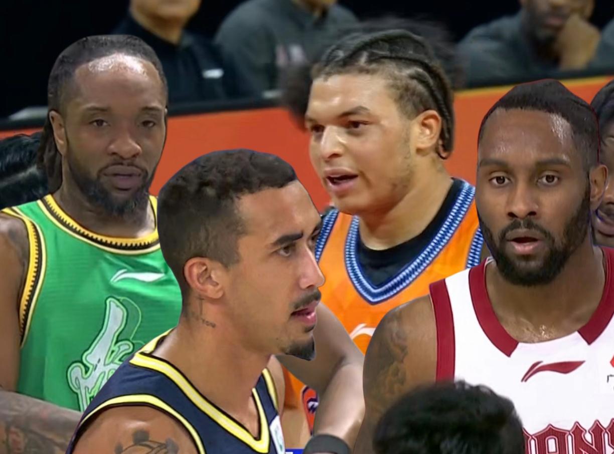 广东、山西、辽宁等20支球队外援经过检验后，分为四档：第一档，广东队+上海队+