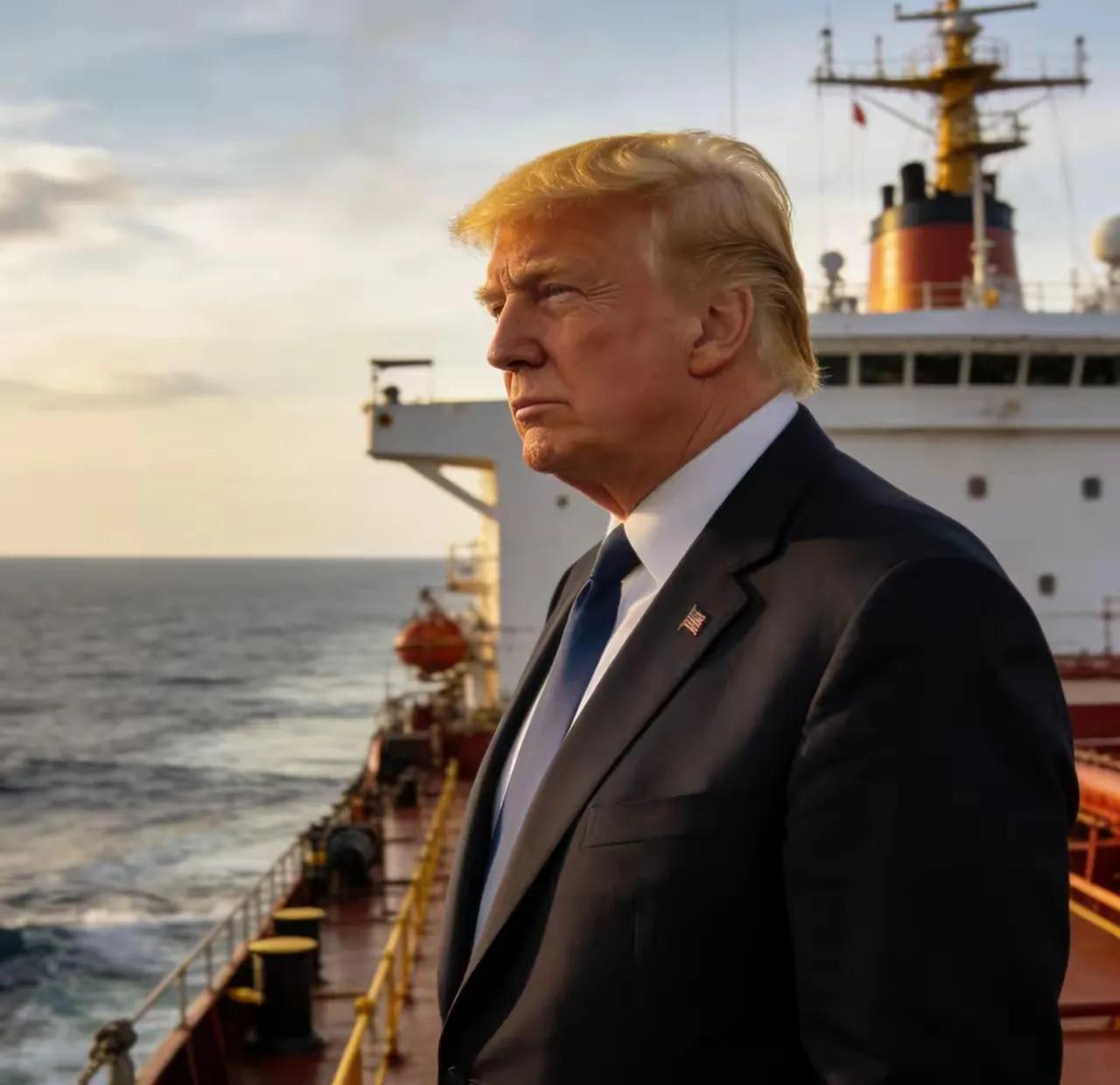 美对台军售军火货船，已整装启航驶向中国台湾地区。这艘货轮承载的不是所谓“安