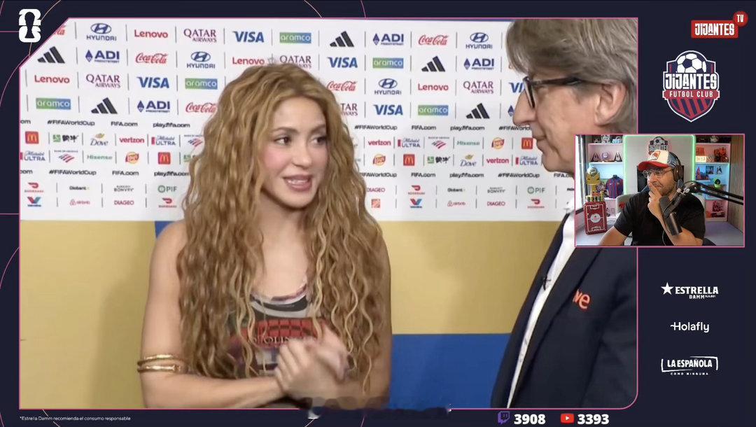 夏奇拉（Shakira）：🇪🇸-🇦🇷“我会支持谁？我的孩子们支持西