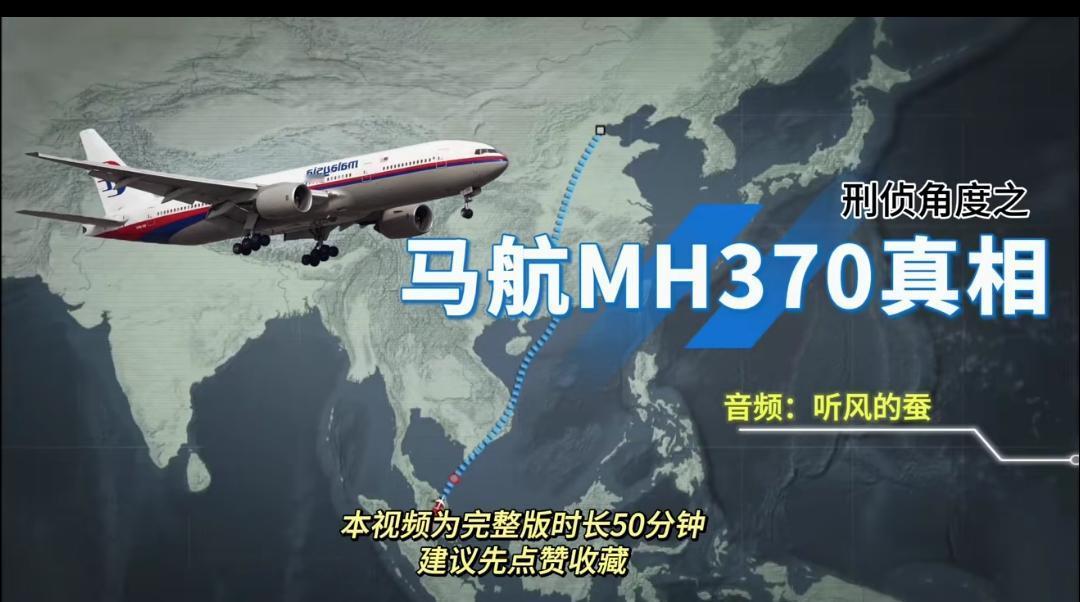 听蚕推理漏洞很大。很多证据表明，370去了印度洋，但他都忽略了：1在非洲海