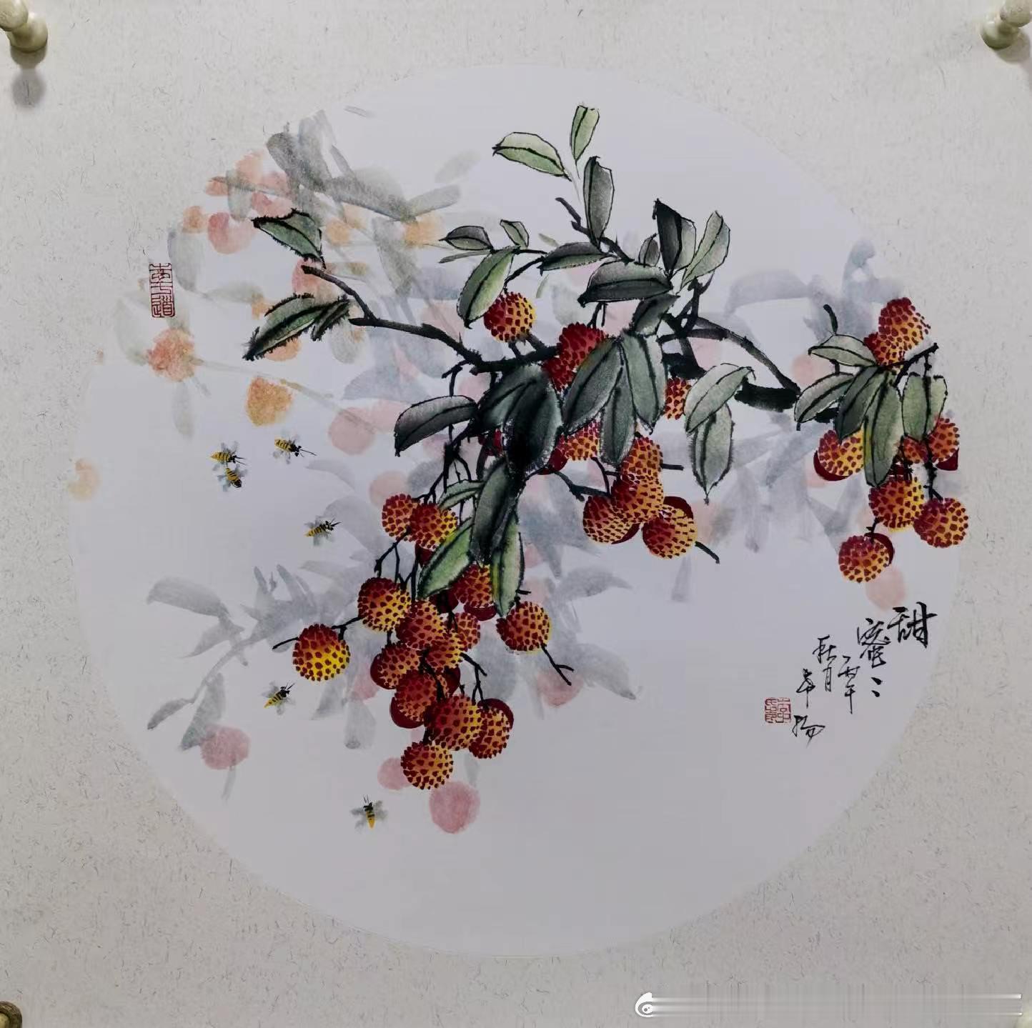 李希扬老师花鸟画作品欣赏。​​​