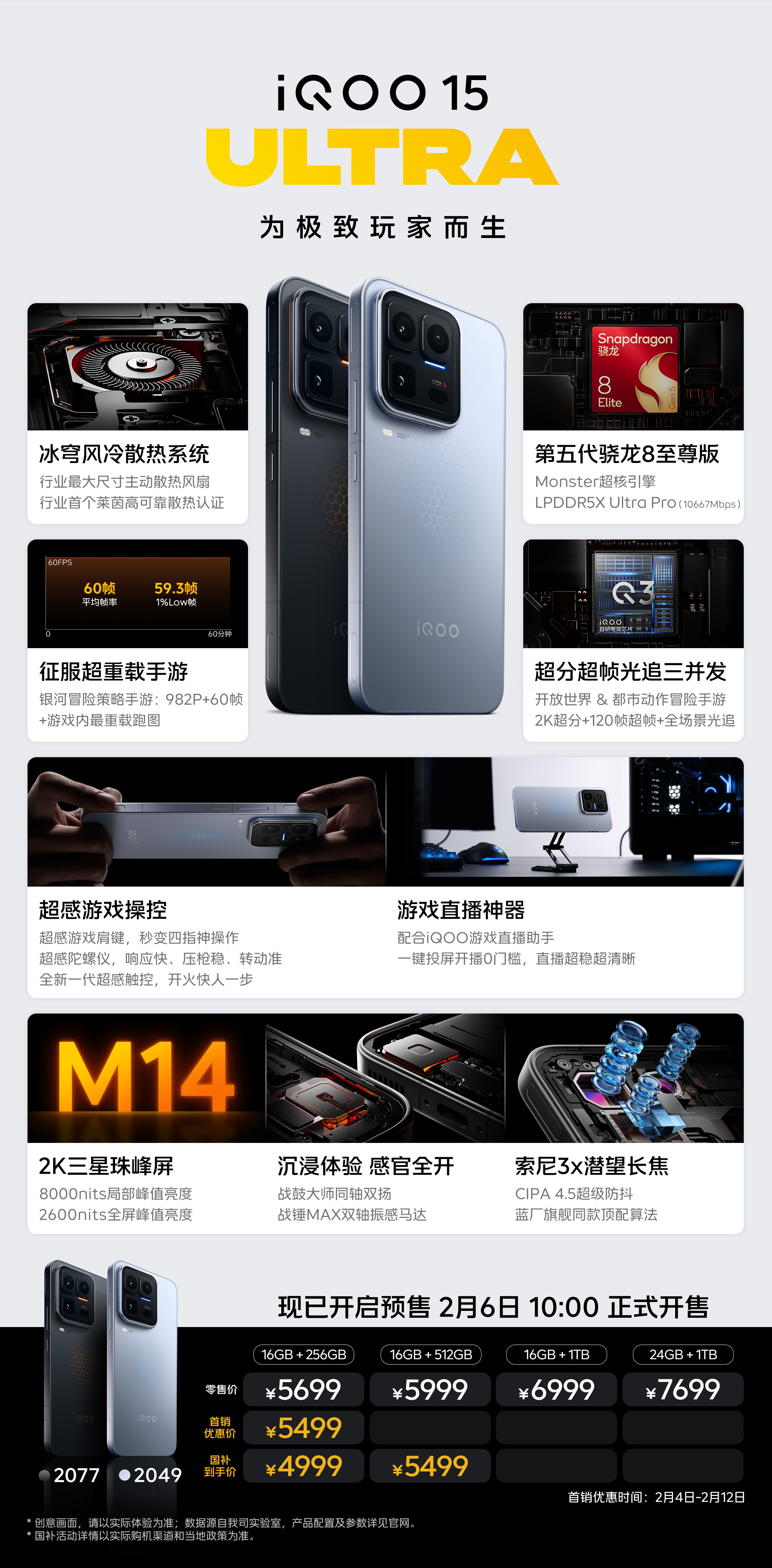 今晚发布的iQOO15Ultra真的没让人失望，它最硬核的地方在于将Ultr