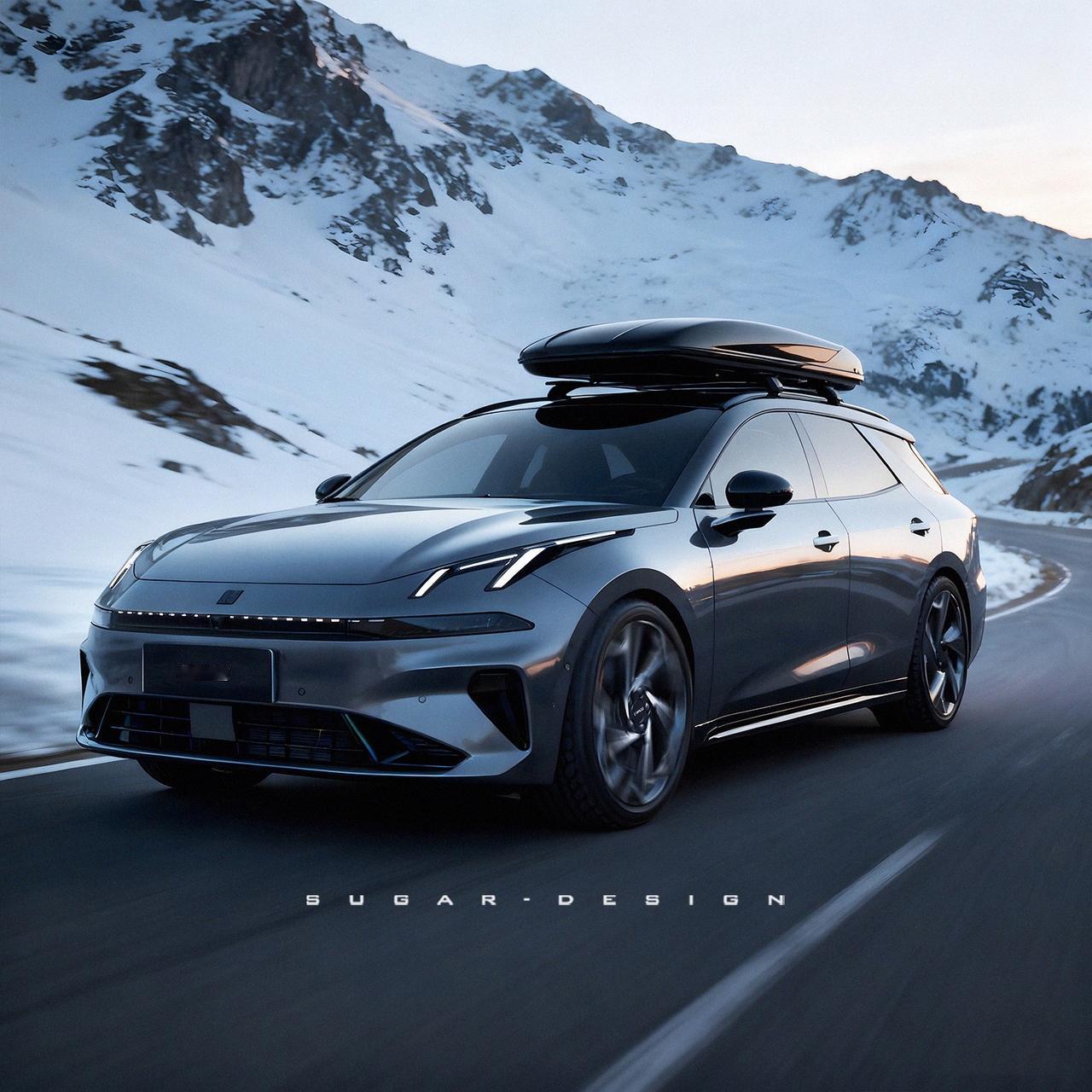 科技运动派！领克07Combi旅行车小改款新车预览！没想到，07小改车款都