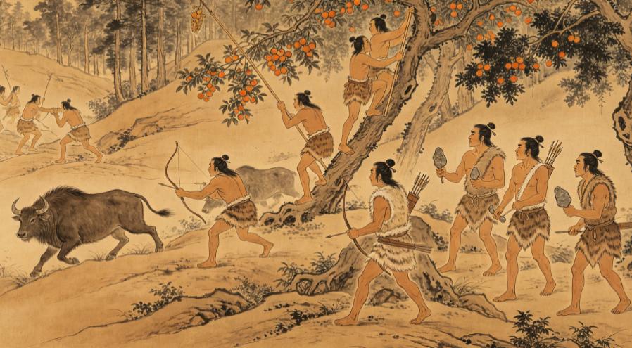品读《山海经》599——《大荒东经》中容国原文：有中容之国。解析：在大