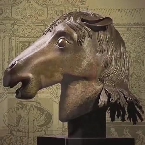 6910万买回的马首X光片曝光200年前的“硬核机关”藏不住了圆明园马首