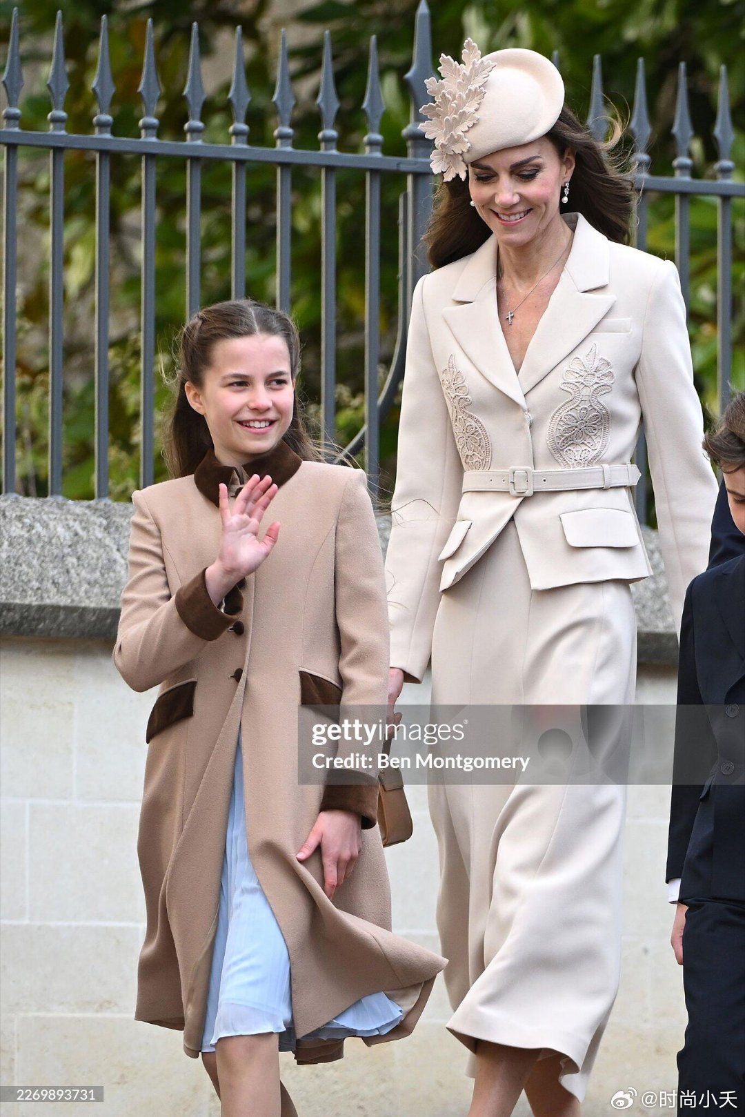 夏洛特公主凯特王分街拍