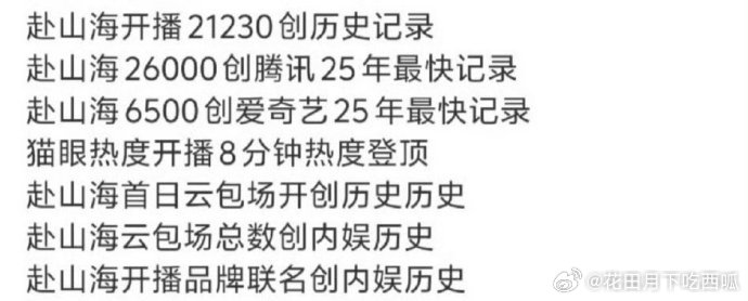 投：成毅《赴山海》首日开播热度，网友说这个成绩，最高上限是《琅琊榜》，最拉也是《