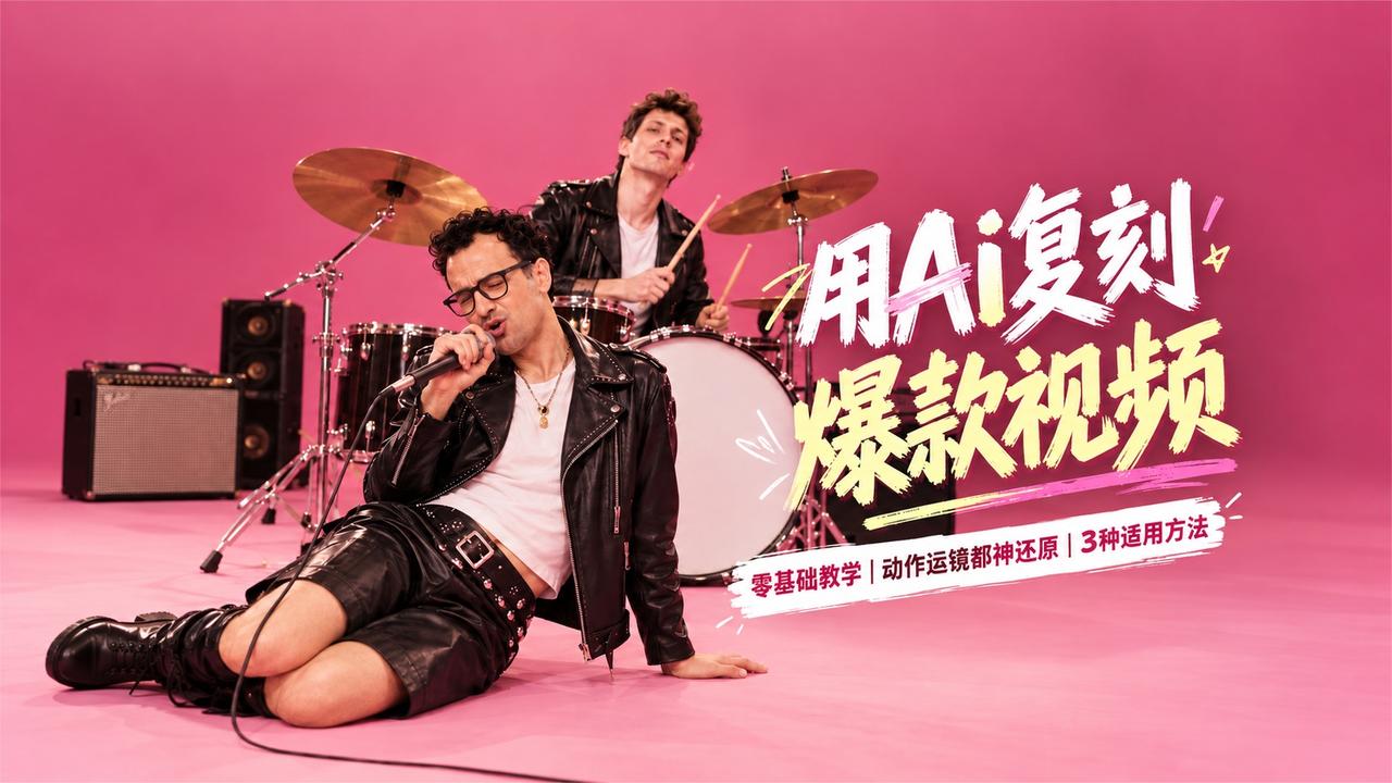 我把一段 MV 转成白模，就能让奥特曼跳男团舞