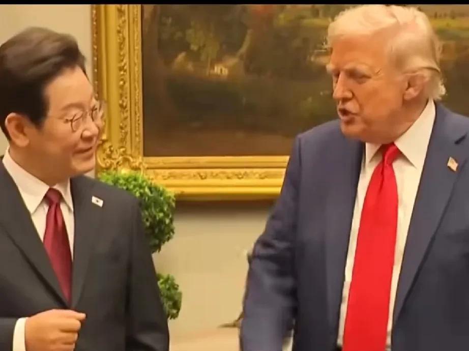 金正恩狠狠地打了李在明的脸，也不打算给特郎普一点点面子。特郎普8月26日在白宫