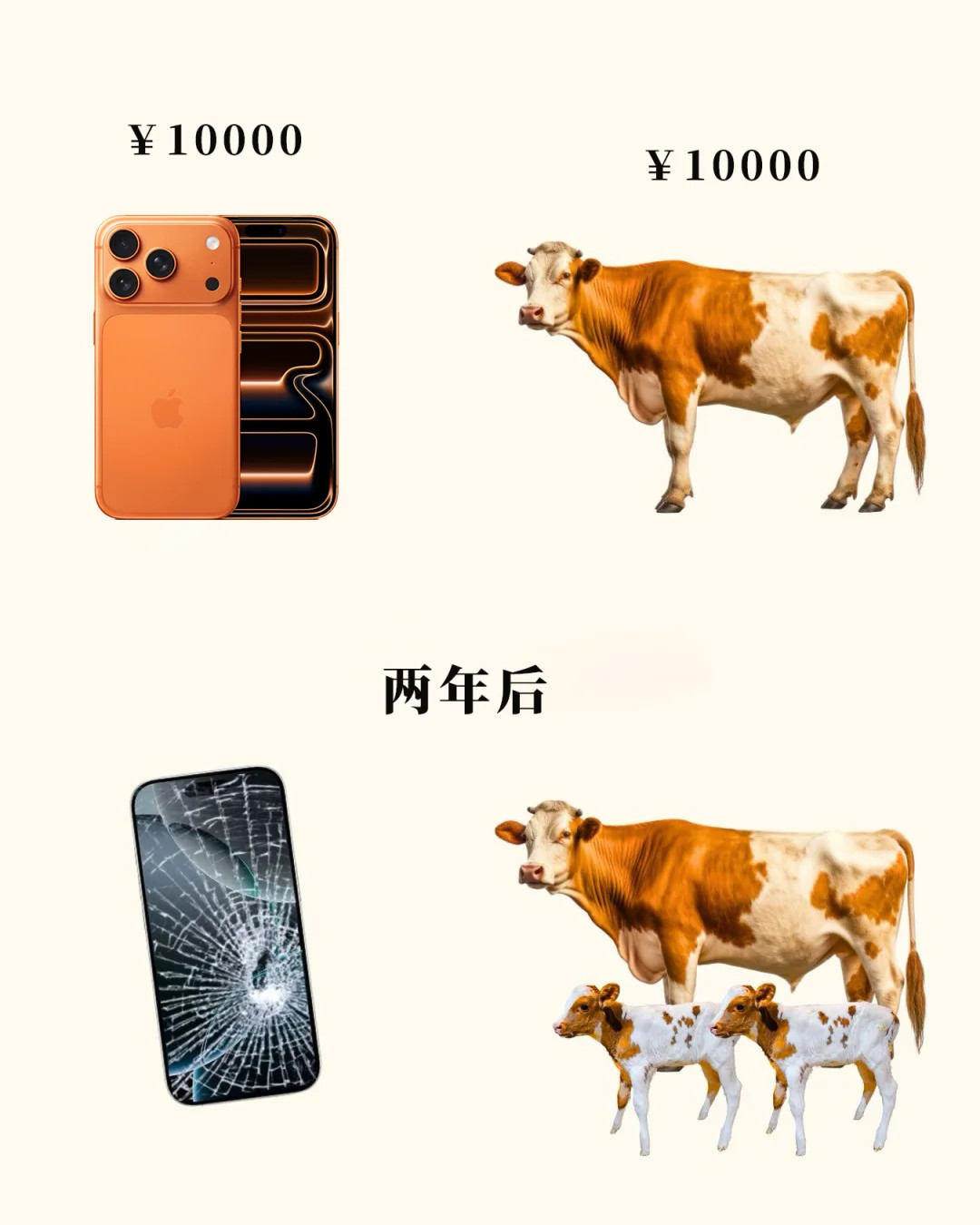 年轻人，要学会投资。​​​