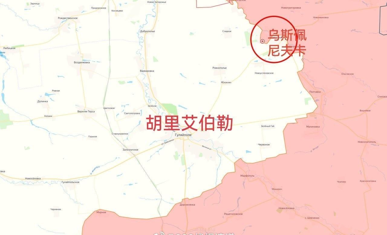 俄罗斯东部军区第127摩托化步兵师第218近卫坦克团完全攻占了扎波罗热州胡里艾伯