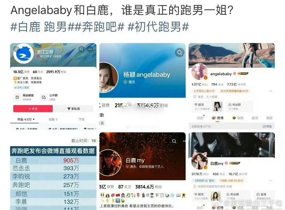 白鹿粉丝要求工作室告黑Angelababy？？？？这是什么无理的要求，白鹿的粉丝