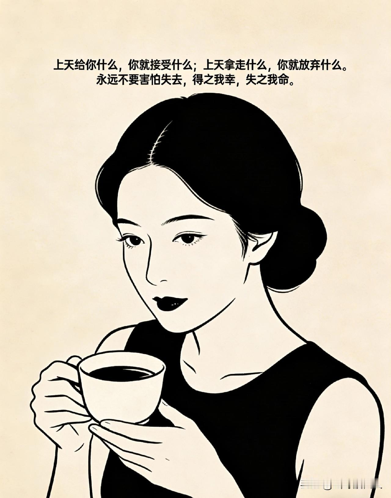 一位老中医说：“告诉你一个永远不受伤的方法，那就是上天给你什么，你就接受什么；