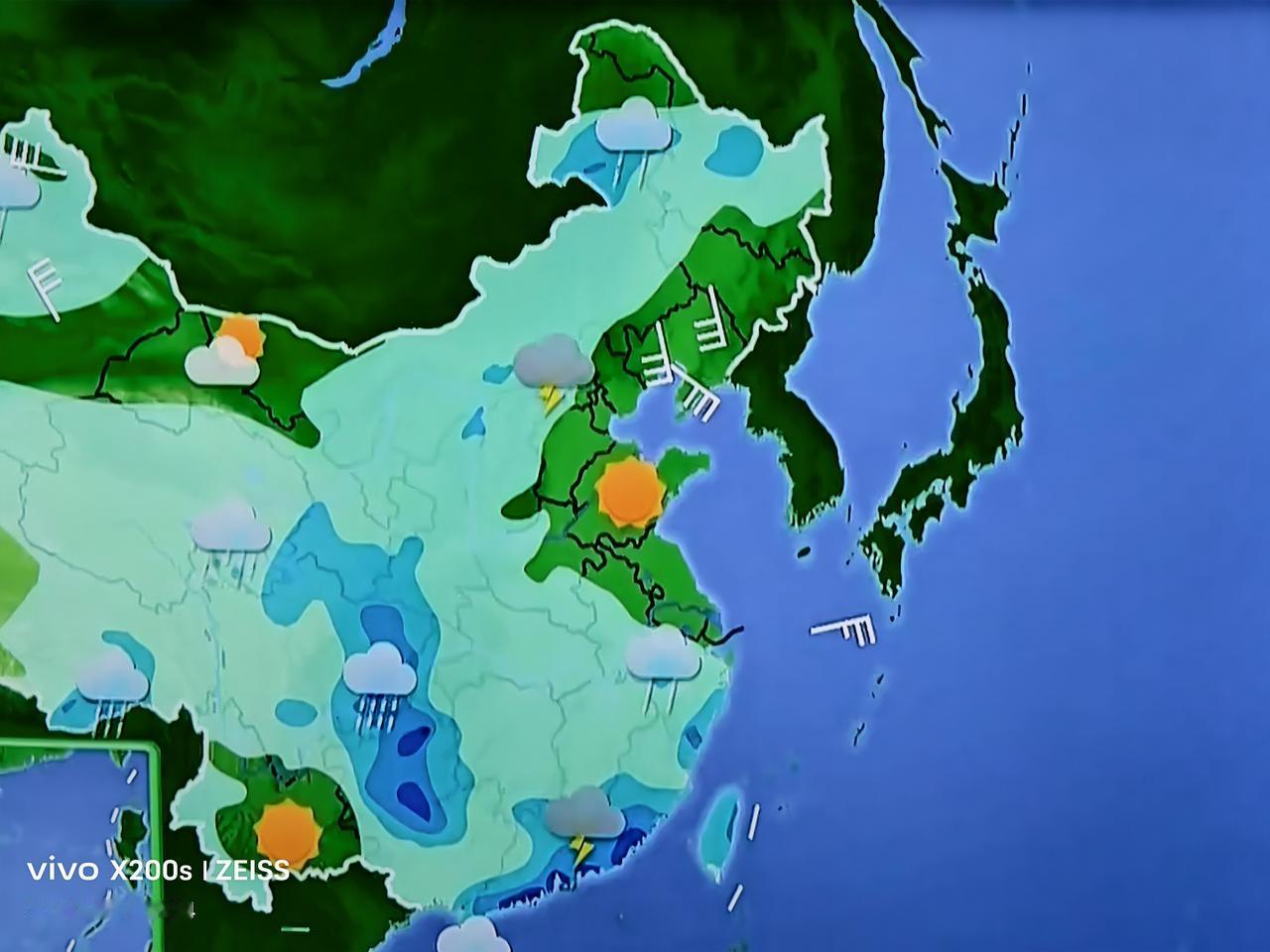 晒图笔记大赛大范围降雨：据中央气象台预报，我国受暖湿气流的共同影响，未来几天将有