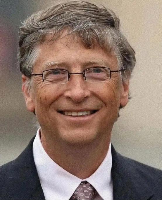 比尔·盖茨，靠着技术和商业积累了惊人的财富，也成为全球最具影响力的科技富豪之一，