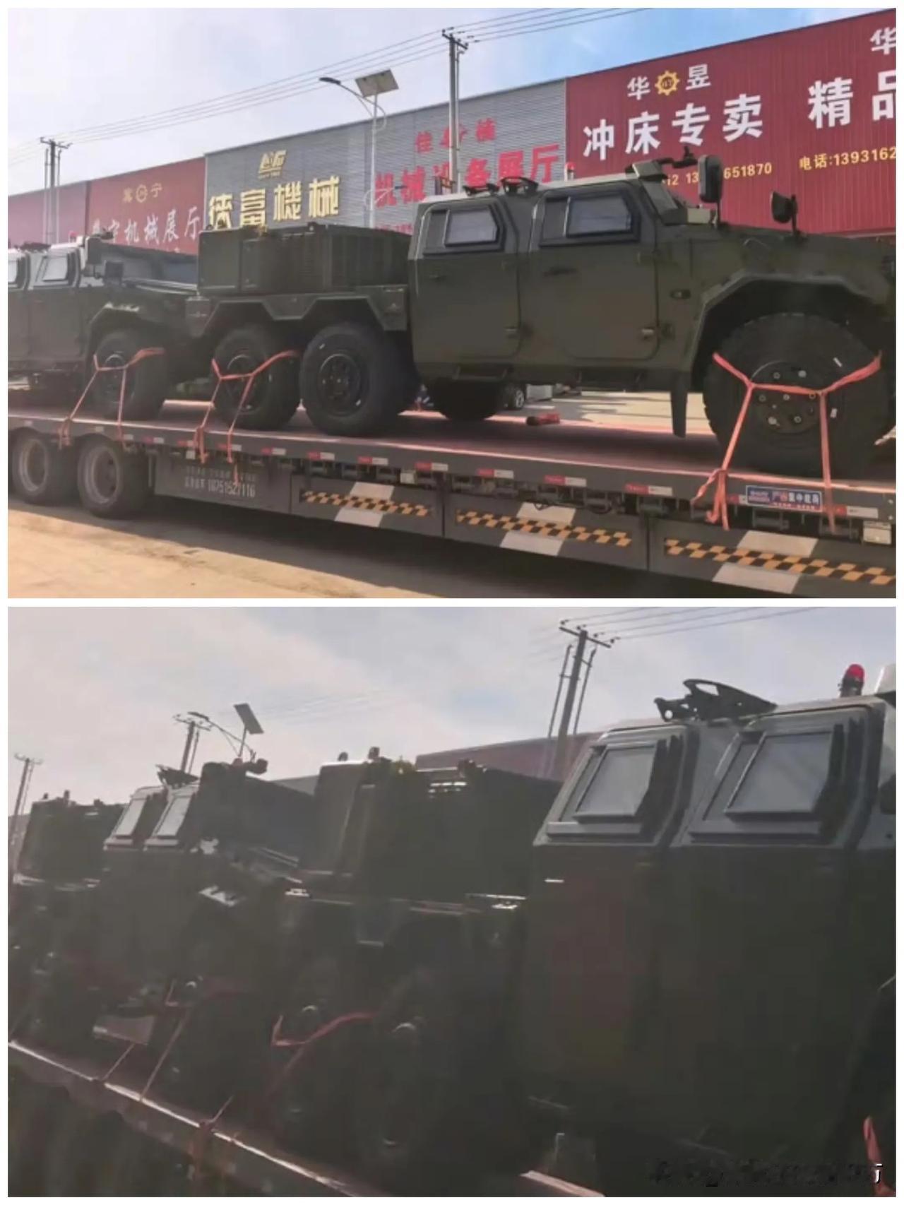 网络新近热传的这款采用6轮三代猛士底盘的雷达车，属于轻型野战防空配套装备，可搭载