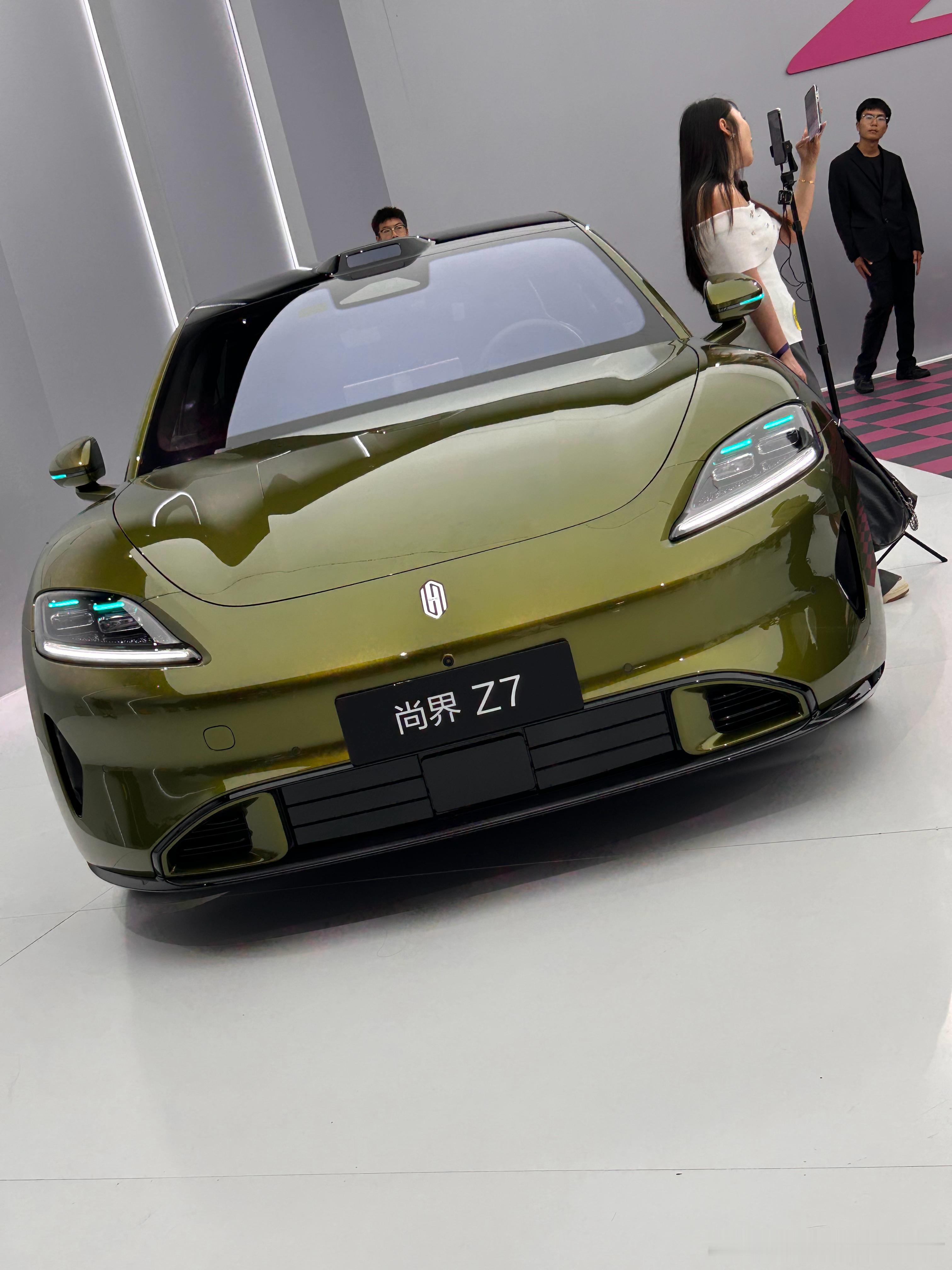 尚界Z7大定27分钟破12000台实车，蓝色最帅绿色最有味道银色最犀利