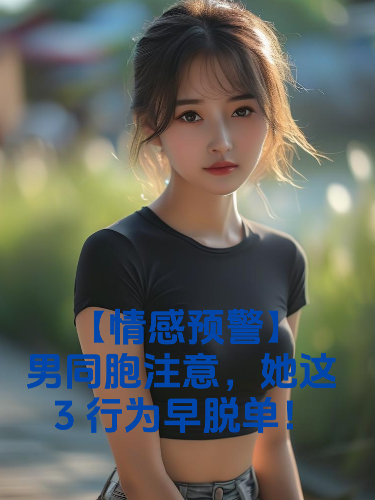 【情感预警】男同胞注意，她这3行为早脱单！