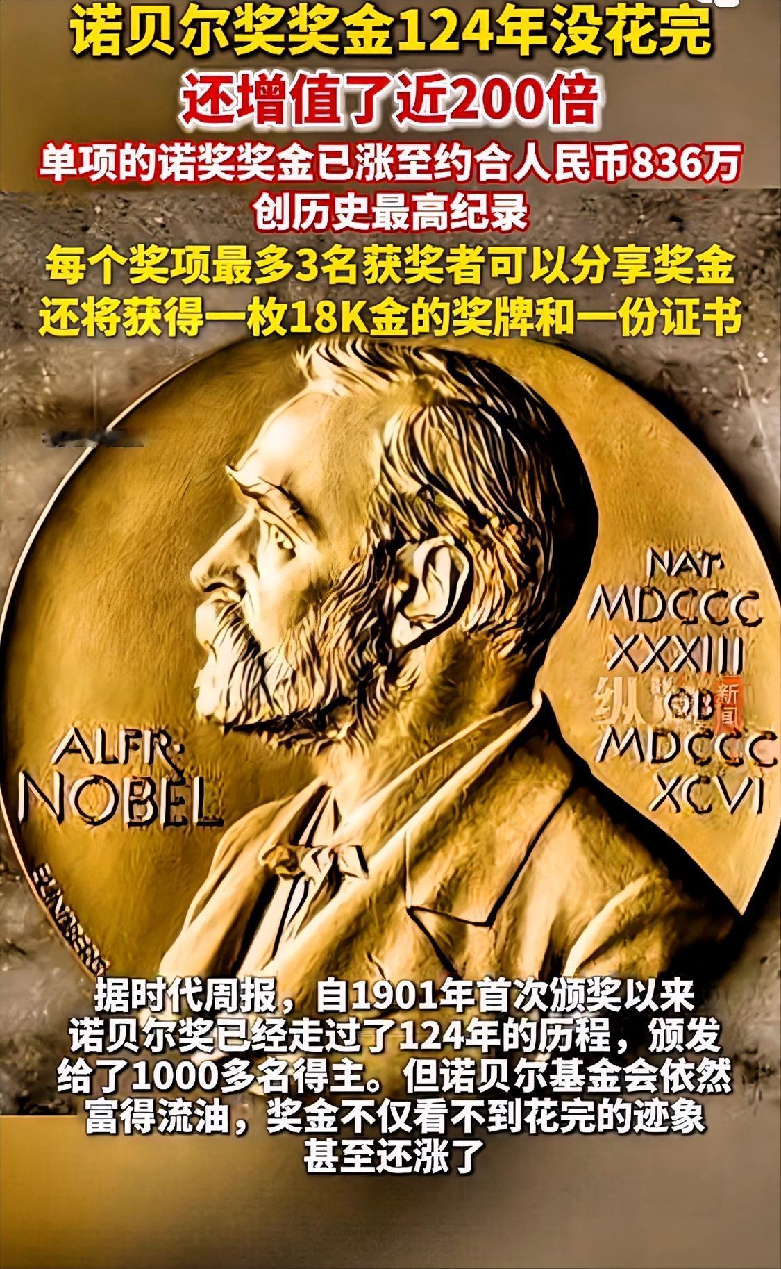 一年一度的诺贝尔奖这几日又要陆续开奖了，今年的诺贝尔生理学或医学奖在10月6日已