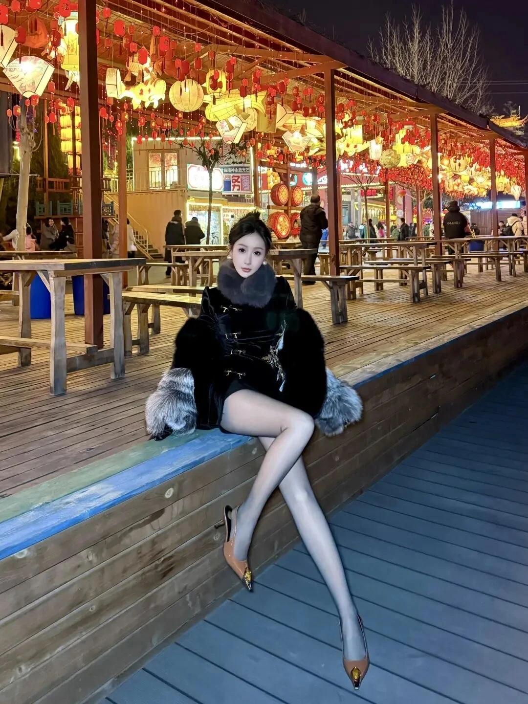 175模特佳妮高颜值遇见让你心动的女孩,你会动心吗?