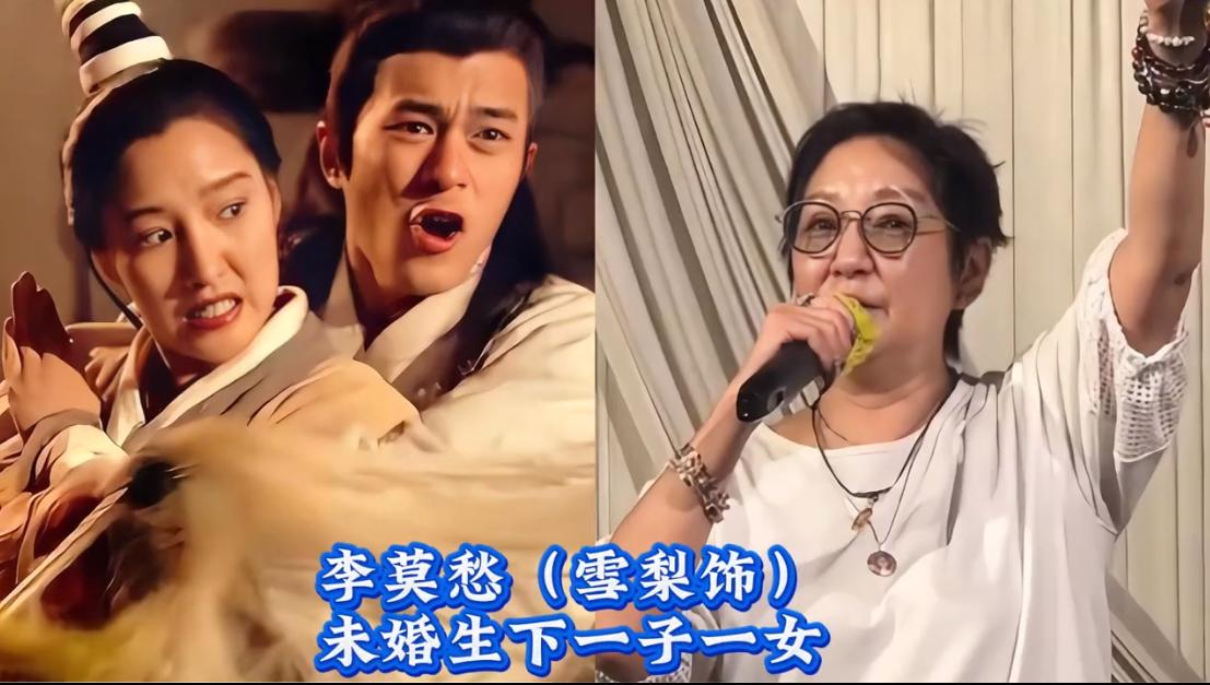 95版《神雕侠侣》美人今昔，黄蓉还未结婚，小郭襄嫁给外国人，李莫愁垂垂已老，你看