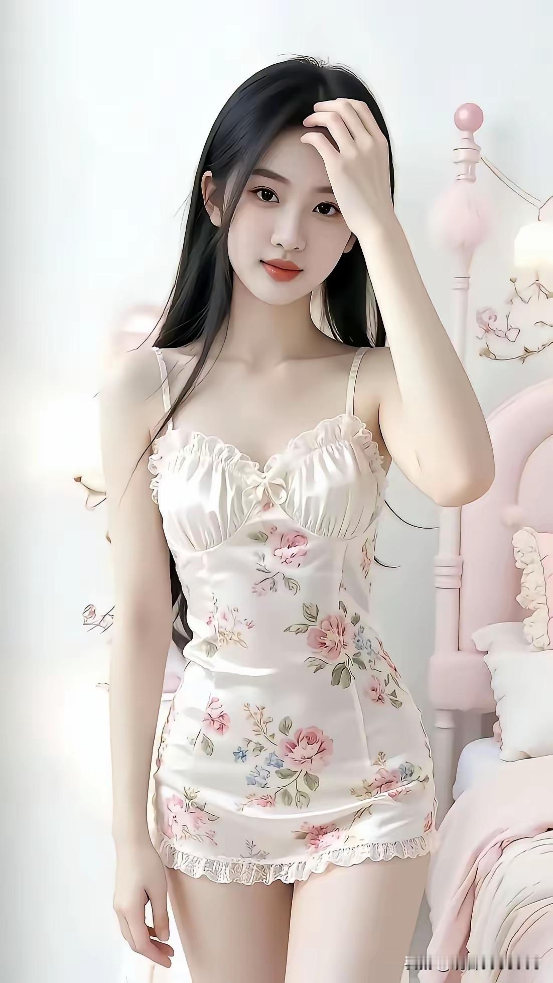 少女心爆棚的粉色睡衣，甜美可爱，谁穿谁好看！💖💕