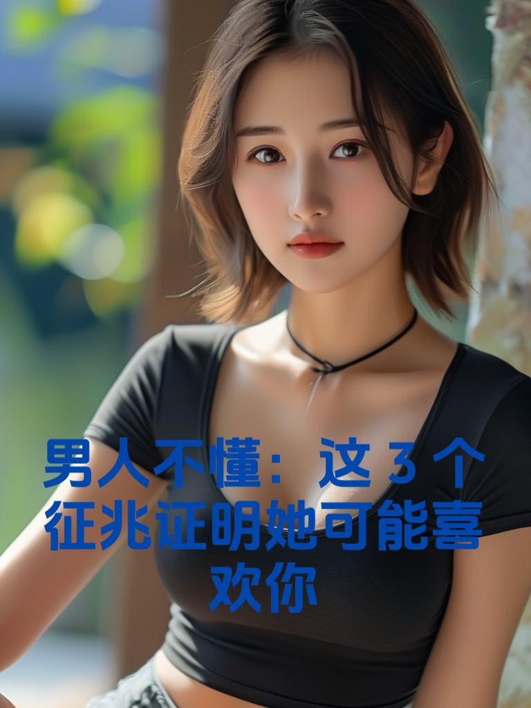 男人不懂：这3个征兆证明她可能喜欢你