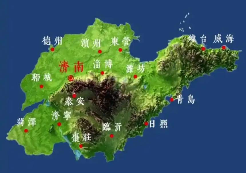 山东省的地形并非最优等。鲁中山区的高山，阻挡山东省内交流的重要阻碍。大家可以看