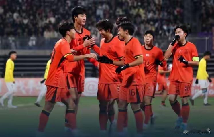 U16国足12:0狂胜文莱队，跃居U17亚洲杯预选赛小组第一名接连两场进球数