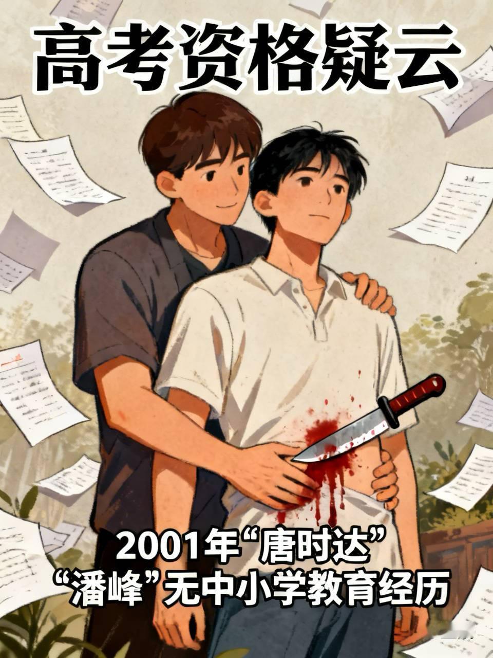 弟弟这一刀捅出去，扎的是哥哥，但血也流在自己身上。弟弟的高考资格，根本站不住