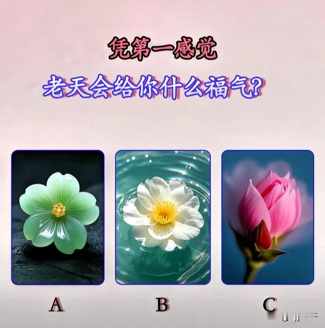 老天会给你什么福气?