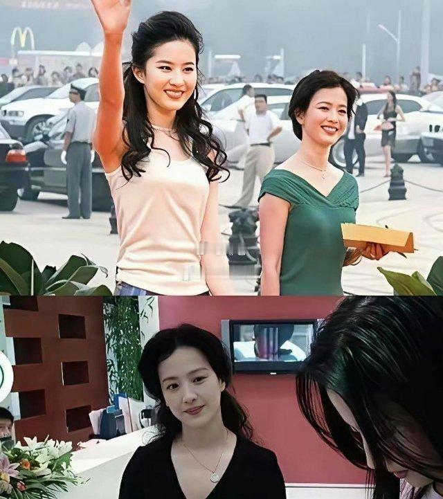刘亦菲妈妈居然在金粉世家里客串过，她这颜值简直比女儿还高