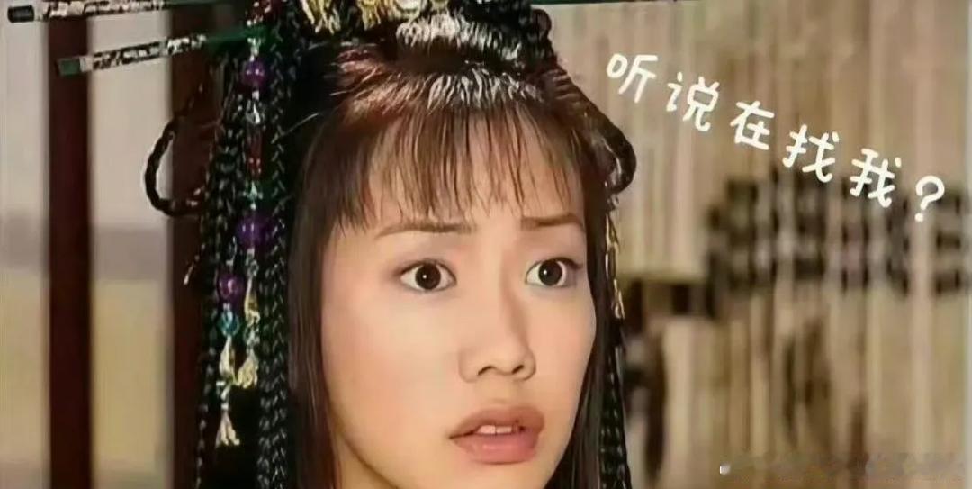原来《还珠》里画的画像要找的人是孔慈，简直一模一样。