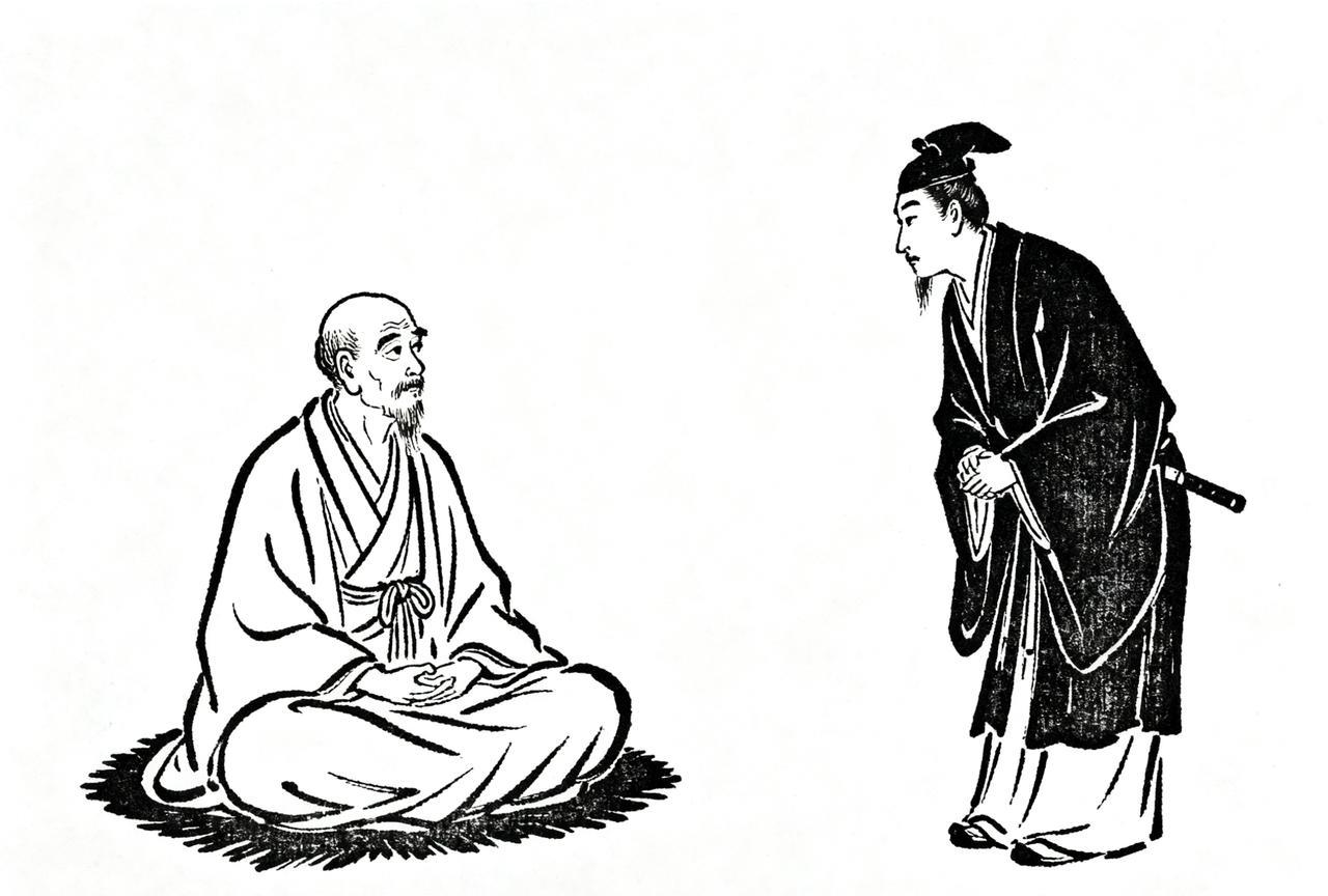 一个县吏听了禅师的讲座，很是叹服，对后者说：大师讲的太精妙了，下官拜服，可惜我每